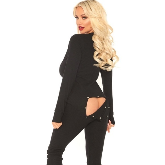 Leg Avenue S/M Long Johns‎ Onesie - Picture 4 of 7